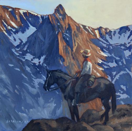 Rocky Mountain Indigo by Dennis Ziemienski