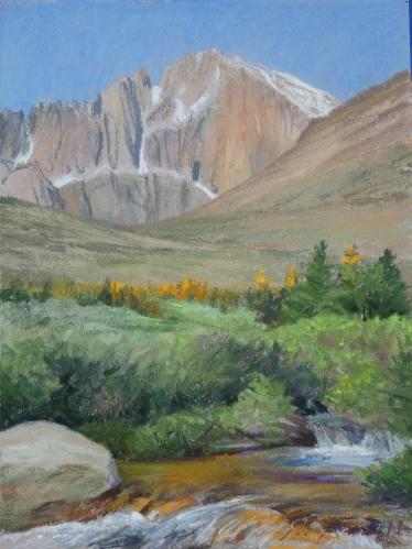 Alpine Creek with Long's Peak by Joe Arnold