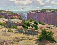 Cliff's Approach, Canyon de Chelly by Billyo O'Donnell