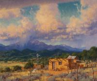 1999 - Evening Along the Turquoise Trail by Charles Fritz