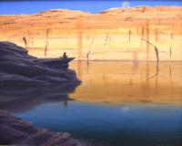 The Colorado River, Reflections in the Canyon by Joseph McGurl