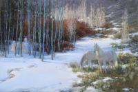 Snow Ponies by Kim Lordier