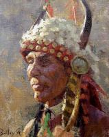 Portrait of a Cheyenne by Brandon Bailey