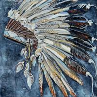 Charles Eagle Plume by Cora Sexton Wheeler