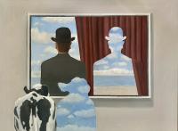 At the Museum after Magritte by Nancy Bass