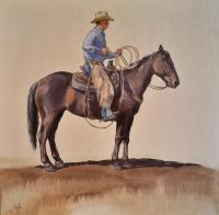 Big Brown Horse by Kathy Wipfler