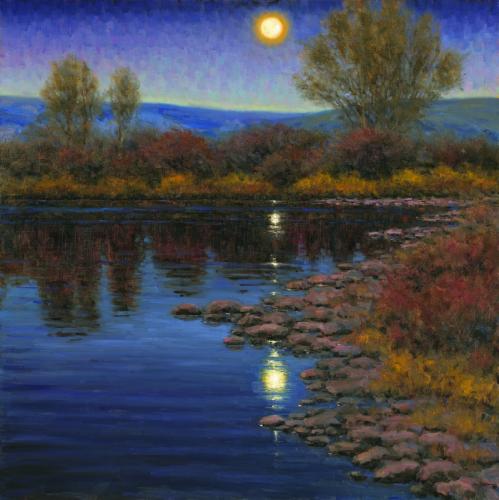 2018 - The Super Moon on the Colorado by Dan Young