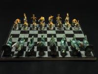 Barnyard Game/Chess set IV by Dan Chen